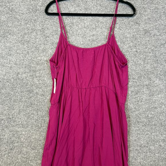 Old Navy Dress Womens XL Pink Sleeveless Mini Dress Lightweight Bohemian NEW - Picture 11 of 11